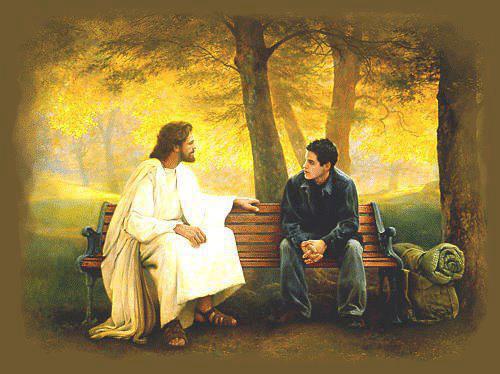 Beverly Swartz (Church Friend) Goodbye Josh. Love to the Farrells may God wrap his arms around you. Saw this picture the other day and thought maybe that would be Josh sitting talking to Jesus. He will be missed here.